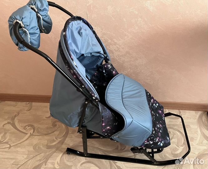 Коляска санки