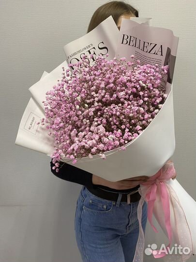 Гипсофила букет цветы