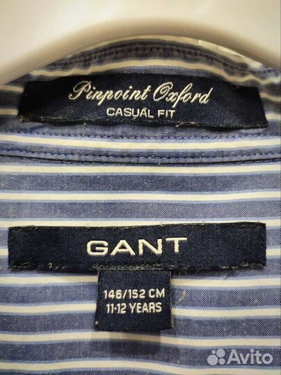 Рубашка gant р. 146/152