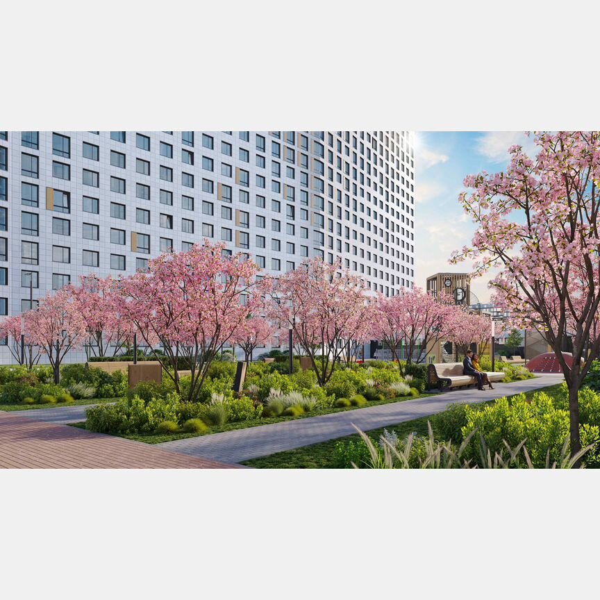 2-к. квартира, 67,1 м², 6/18 эт.