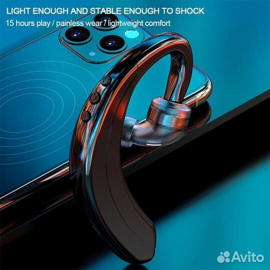 Bluetooth-гарнитура М20 subwoofer,220 мАч,новая