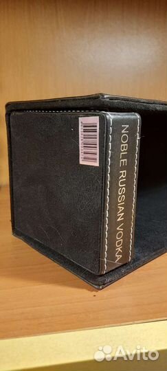 Коробка/футляр для бутылки кожаный