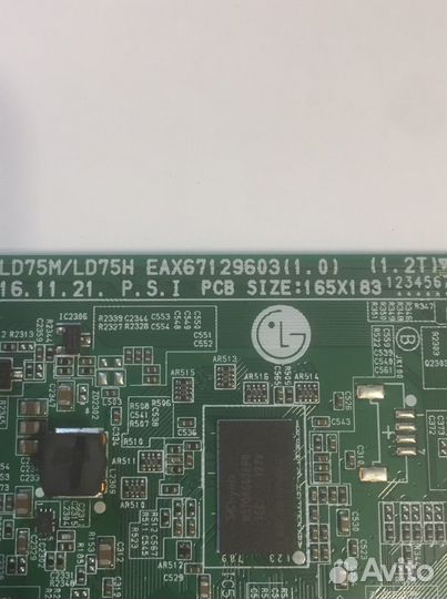 Eax67129603(1.0) ebr64493113 Lg 43lj595v