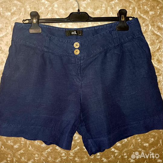 Шорты лен 46р