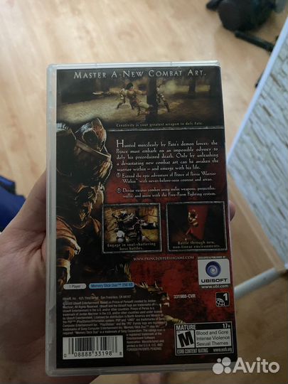 Игра на psp Принц Персии