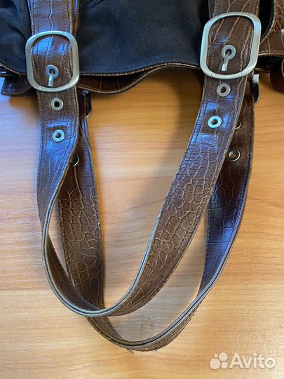 Сумка нат.замша, кожа Grace