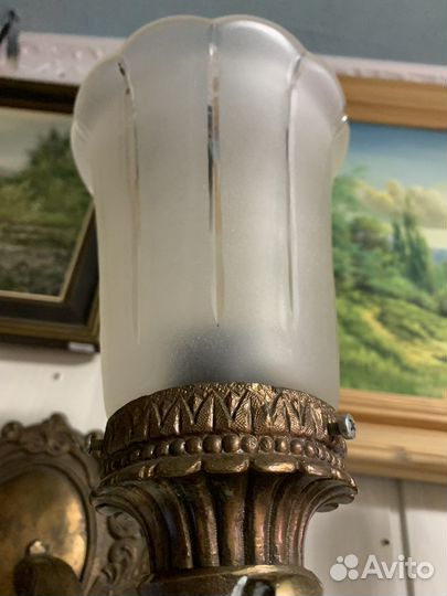 Бра сталинский ампир. Бронза