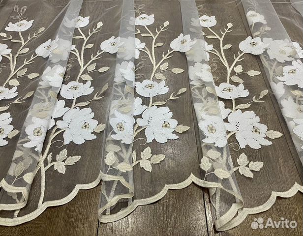 Новый тюль «Нежные цветы»