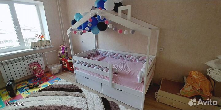 Детская кровать домик