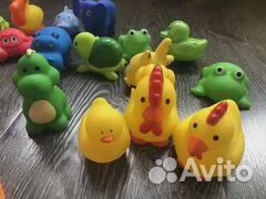 Резиновые игрушки для ванной