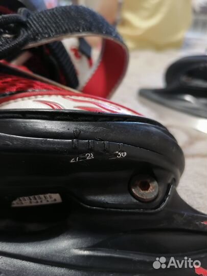 Коньки раздвижные