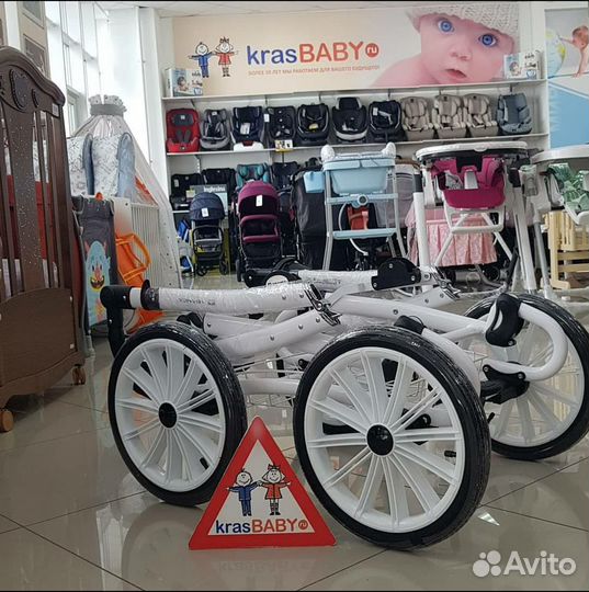 Коляска2 в 1 Adamex Chantal Retro