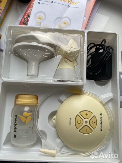 Молокоотсос, бутылочка и ложка для докорма