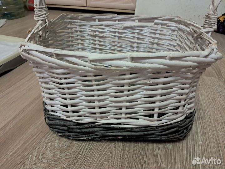 Корзина плетеная