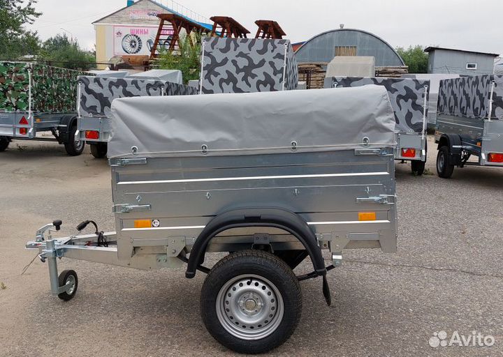 Прицеп для легкового а/м и квадроцикла 1.5х742х840