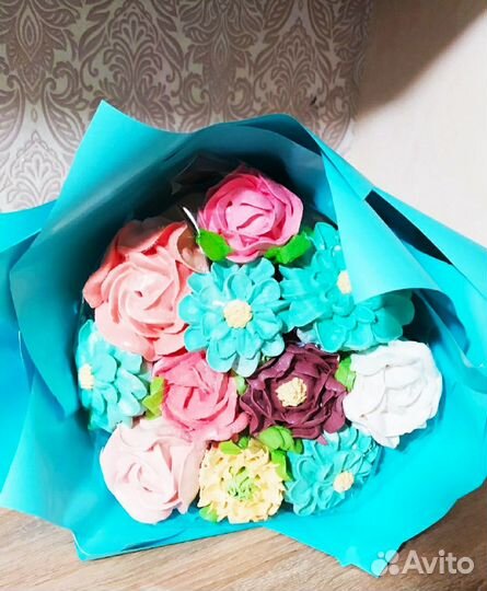 Зефирный букет к дню учителя