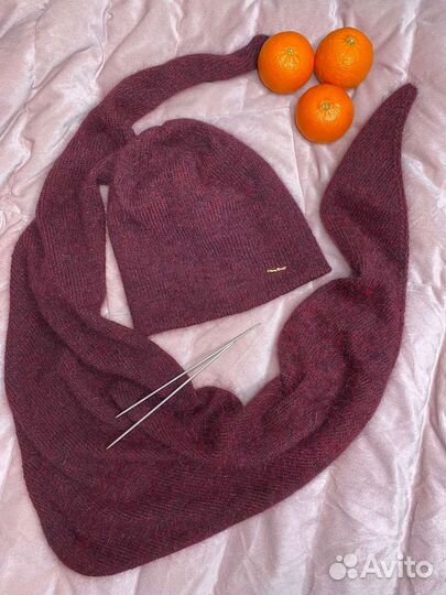 Вяжу на заказ шапки, шарф, варежки, свитер