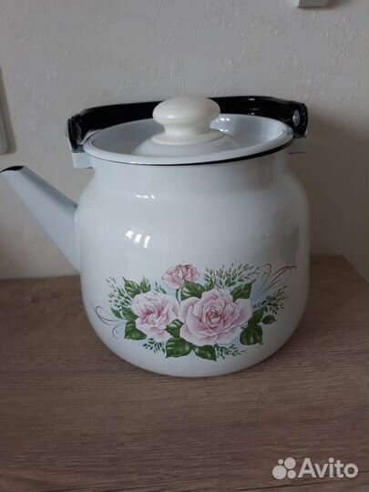 Чайник эмалированный