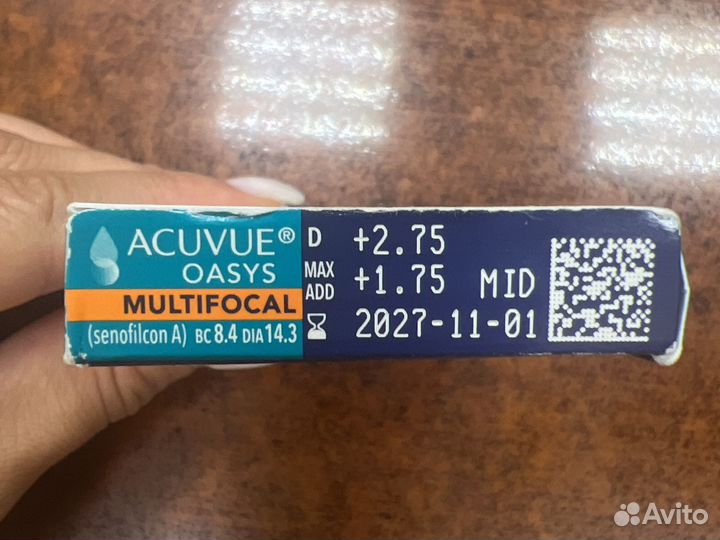 Контактные линзы acuvue oasys