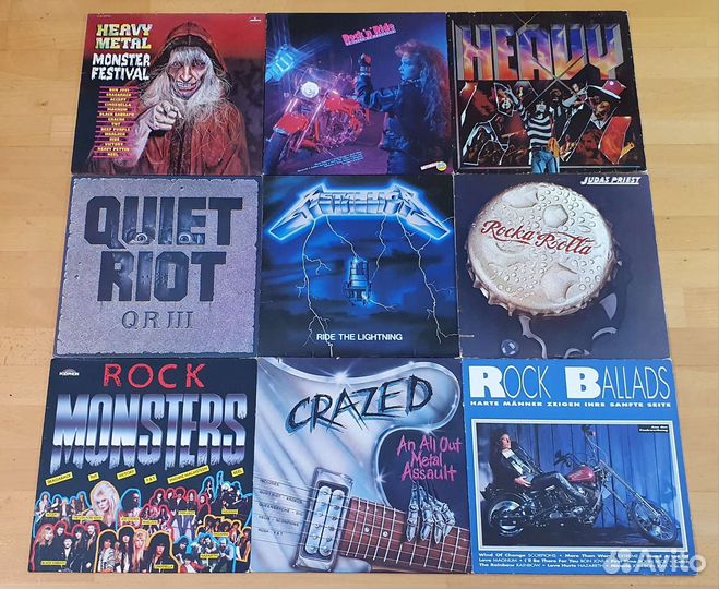 Metallica, Judas Priest,Quiet Riot, Cinderella,Dio