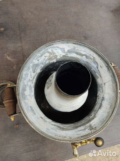 Самовар на дровах старинный 19 век