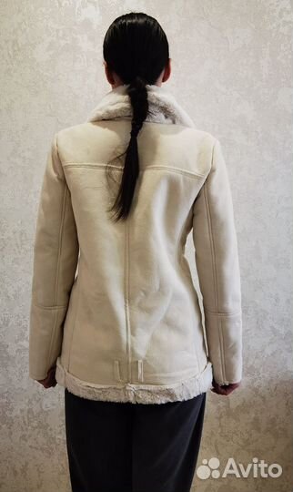 Дубленка искусственная женская 44 р-р