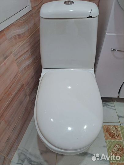 Унитаз напольный новый