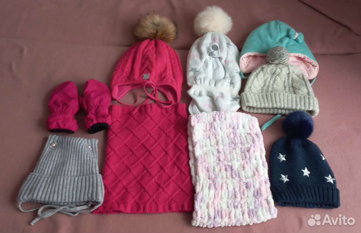 Шапки и снуды для девочки