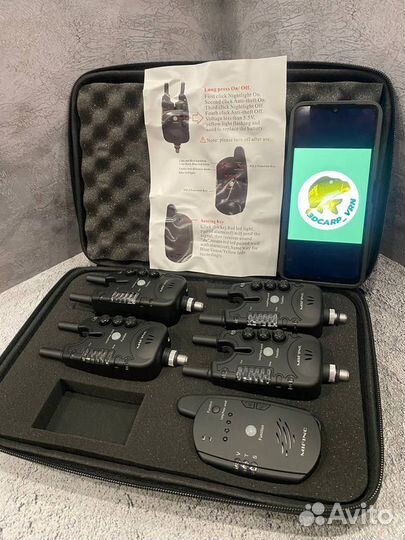 Сигнализаторы поклевки с пейджером Mifine