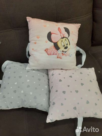 Бортики в детскую кроватку