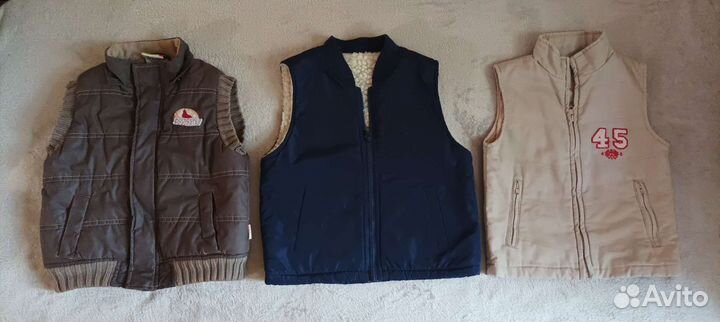Жилетка для мальчика на 2-3 года и куртка