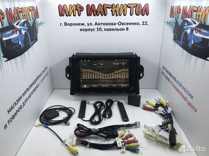 Магнитола android Toyota Fortuner Teyes CC3 4/32Gb