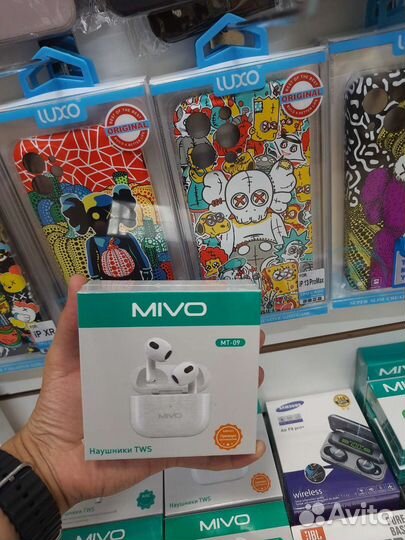 Беспроводные наушники mivo