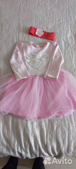 Платье для девочки 86