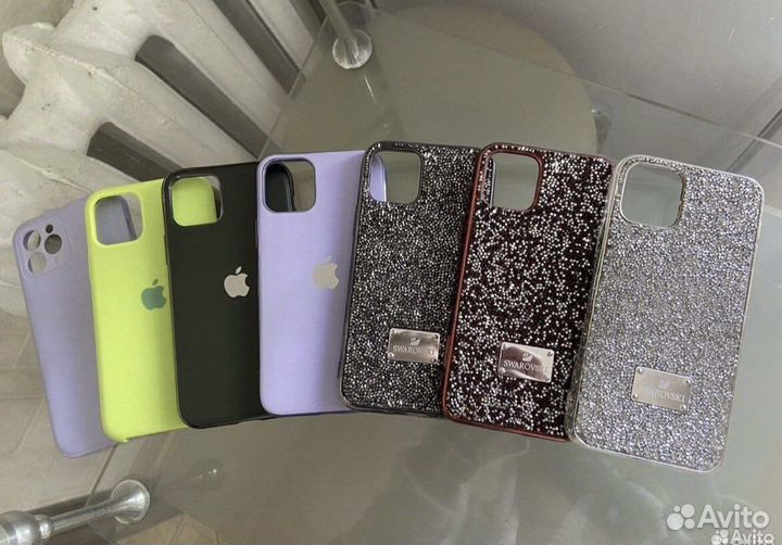 Стёкла на камеру и чехлы iPhone 12/12pro, 11pro