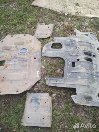 Защита + пыльник картера двигателя киа соол