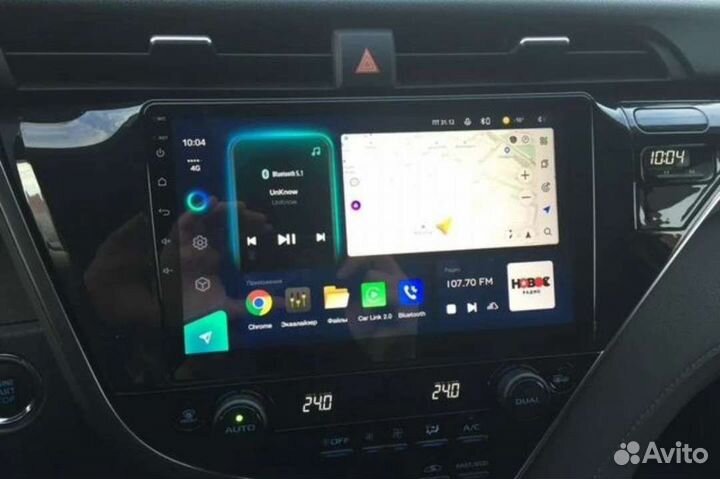 Магнитола Toyota Camry 8 XV70 Android