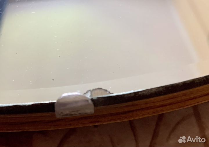 Зеркало настенное овальное 80х50см