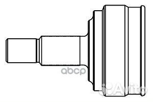 ШРУС наруж.hyundai accent 1.3L 2000 824033 GSP