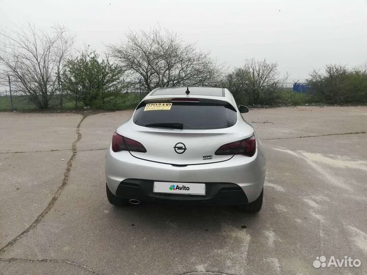 Opel Astra GTC 1.4 МТ, 2012, 150 000 км