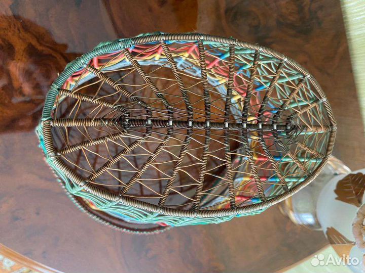 Корзина плетеная