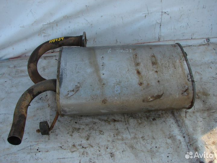 Выхлоп задняя часть Nissan X-Trail t30 2004г