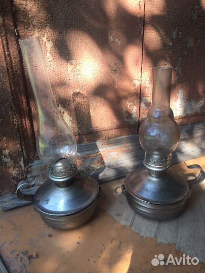Керосиновые лампы настольные