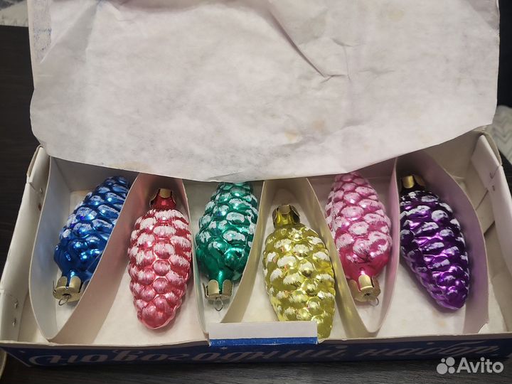 Елочные игрушки СССР