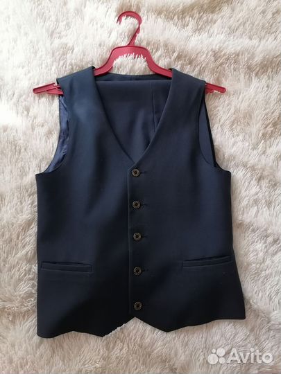 Жилет и брюки школьные 140 рост