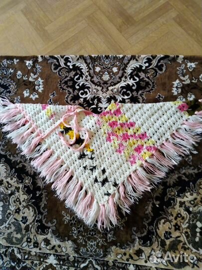 Пончо накидка детская