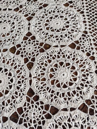 Скатерть вязаная Германия