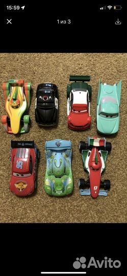 Машинки Дисней оригинал