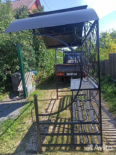 Кованный мангал