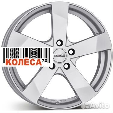 Dezent TD 7.5x18 5x112 ET38 Dia70.1 Silver